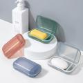 Portable Sealed Round Shampoo Bar Soap Holder Box Case Container Home Travel Nicle. 
