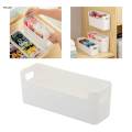 Wall Mounted Drawer Organizer Underwear Storage Organizer Box Accessory Punching Free Socks Storage Boxes Closet Organizer for Closet Drawer. 