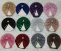 Pack Of 8 Turban Baby Girl Caps Bow Headband Stylish Caps. 