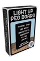 LED Light Up Peg Board Message Board With Alphabets. 