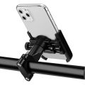 C1 Motorcycle Universal Aluminum Phone Holder Handlebar Bracket Stand for Mobile Phone Mount. 