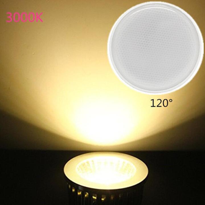 【Topnotch Store】GU10 MR16 Led Bulb Spotlight 220V Natural Light Nature 4000k Cool White 6500k Warm White Dimmable Cob Lamp 6W
