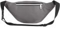 YUNHE Waist Bag Large Capacity Outdoor Sports Shoulder Bag(Gray). 