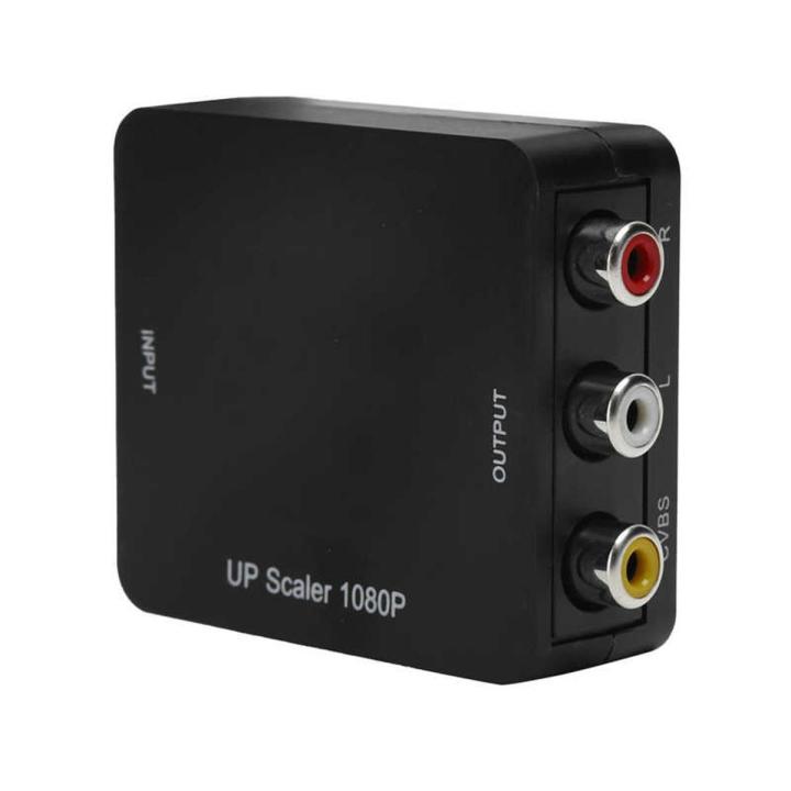 【3C VictoryEagle Store】HD to Converter HD to Converter Video Audio Adapter with Mini USB Power Cord Video Converter