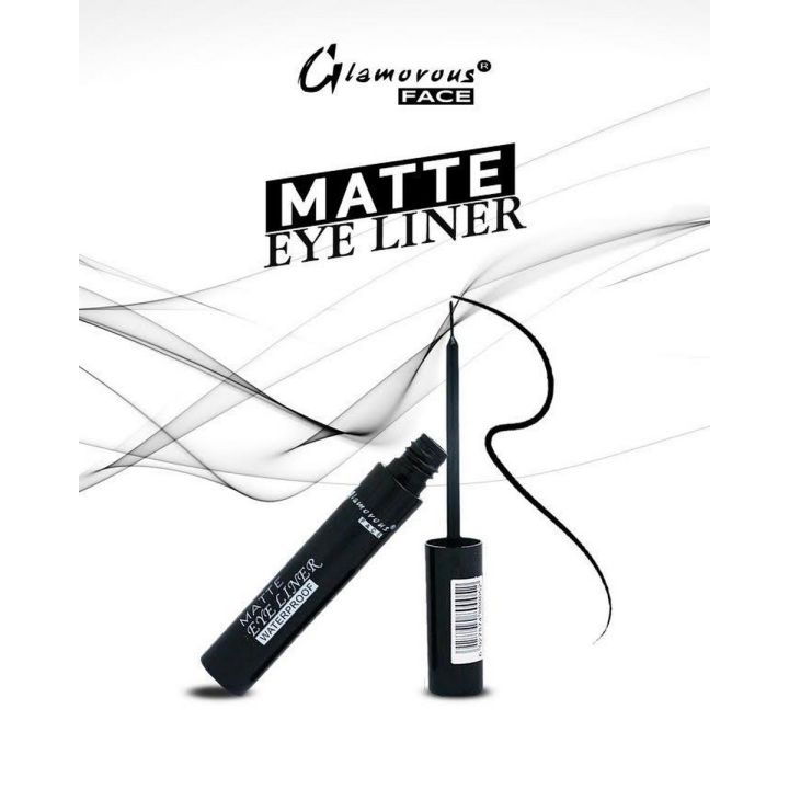 Glamorous%20Face%20Water%20Proof%20Matte%20Liquid%20Eyeliner,%20Eye%20Makeup%20Eyeliner,%20Waterproof,%20Smudgeproof,%20Longwearing%20Eye%20Makeup%20with%20Ultra-fine%20Tip,%20Black.%20-%20Image%202