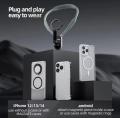 ENRG TELESIN Neck Chest Mobile Phone Holder Stand Neck Mount with Magnetic Phone Holder with Strap & Metal Ring for Phone 15/14/13/12 Android Smartphone. 
