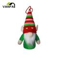 Christmas Tree Decoration Lanyard Design LED Light Up Glowing Gnome Doll Decor. 