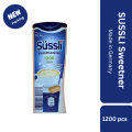 SUSSLI German Sweetener Tablets 1200pcs in Dispenser - Lactose Free Recipe - Imported from Germany. 