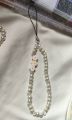 Personalized Beaded Mobile Phone Charm – Custom Name Wrist Strap for Girls | Trendy Pearl & Bead Mobile Accessory for Teens. 
