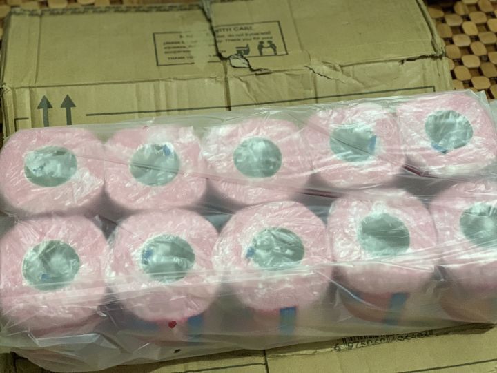 tulip%20pink%20toilet%20paper%20roll%20small%20pack%20of%2010%20-%20Image%203