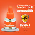W Home Mosquito Repellent Liquid (Lemon) - 45ml | Mosquito Refill Liquid. 