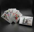 Gold/Silver Foil Plying Crds, best for playing indoor and outdoor with friends and family, Smooth Shuffling, Waterproof, Cheapest in prices, Imported Quality Cards, Tash, Pokar Dack. 