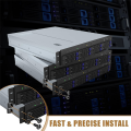 50Pcs M6x16mm Rack Mount Screw Cage Nut and Nuts & Washers for Rack Mount Server Cabinet. 