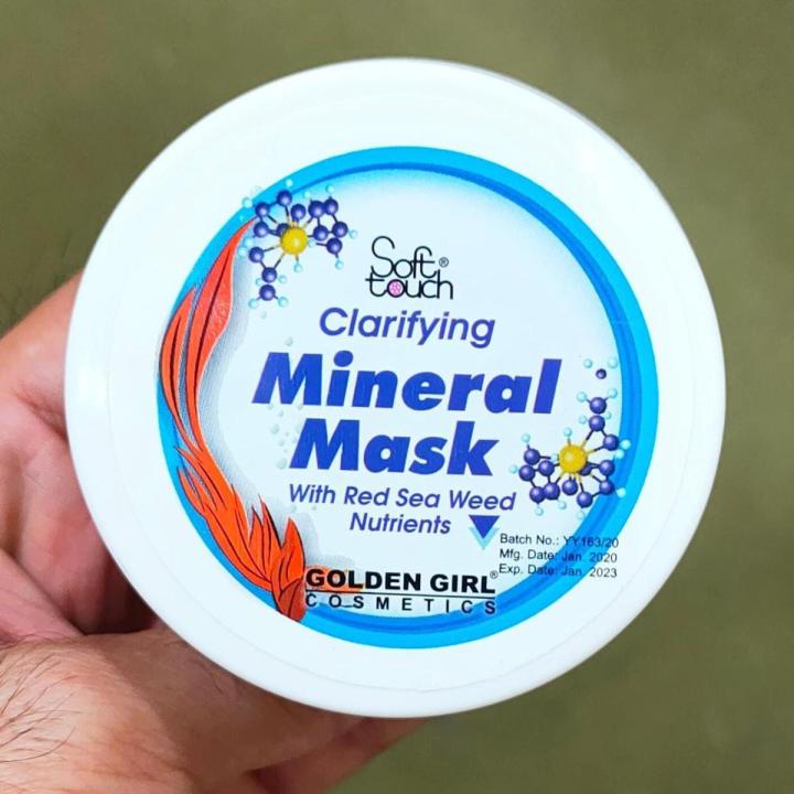 Soft Touch - Clarifying Mineral Mask with red sea weeds nutrients