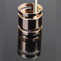 High Quality Lovisa Gold Plated Tripple Tube Ring Fashion Jewellery. 