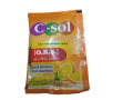 C-sol ORS Orange Flavour 20 Sachets Pack. 