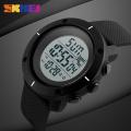 SKMEI Men Sport Watch Countdown Digital Watches Double Time Alarm Waterproof Fashion Wristwatches 1213. 