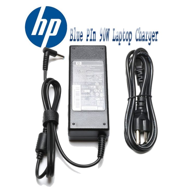 Laptop Charger With Power Supply Cord for HP 255-G3 OR 255–G4 Series Blue Tip 90W 19V 4.74A