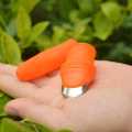 Pack of 6 Silicone Finger Protector with Blade for Fruits Vegetable Thumb Knife Finger Guard Antislip Finger Cutter Kitchen Gadgets Garden Tools. 