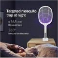 Mosquito killer Racket 2 in 1 with UV light LED Lamp Summer mosquito trap racket anti insect. 