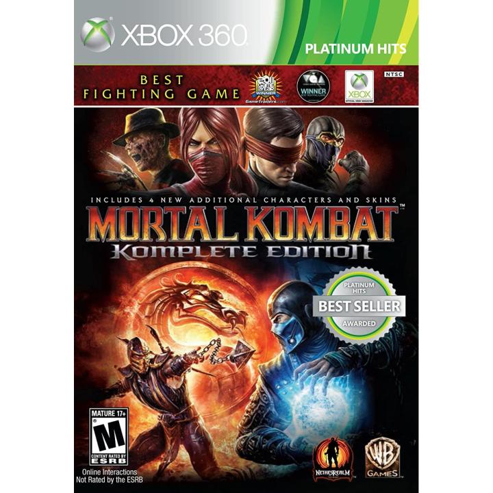 Mortal Kombat Komplete Edition game for - Xbox 360 - JTAG Modified System