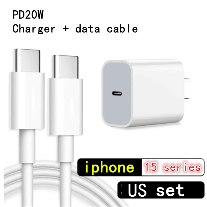 Original Fast Charge PD 20W Cable For Apple iPhone 16 Pro Max iPhone 15 Pro Max / iPhone 15 Pro With C to C Type c to type c Cable Data Line Accessories