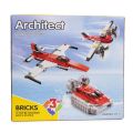 Decool Architect Flight Adventures Building Blocks For Kids Technique Jisi Bricks Block & Engineering Toy Creative Fighting Jet Lego_ Toys Plastic Educational 241+ Pcs DIY Brick Vortex Hovercraft Model Play Build Skill Set Gift For Teenager Boys Code:3111. 