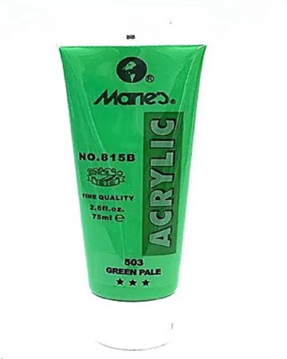 Marie's%2075ml%20Acrylic%20Colors%20Paint%20Tubes-503%20Green%20Pale%20-%20Image%204