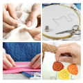 Needle thread set household small coil thread hand sewing thread sewing thread bag hand sewing 402 thread repair clothes thread group color. 