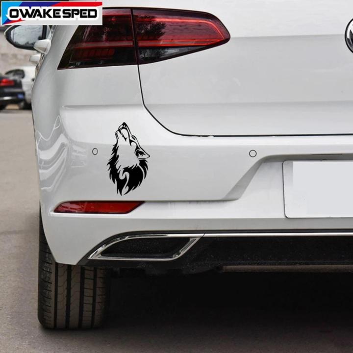 Wolf pack, Wolf Howling Car Sticker, Car Accessories, Stickers for Car, Car Modification, Car Decoration, Motorbike Stickers