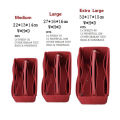 EverToner Purse Organizer Insert Felt Bag organizer with zipper Handbag and Tote Shaper Fit Tote Insert Organizer Bag. 