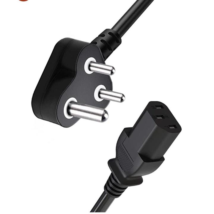 1.5 Meter Power Cable for PC/Monitor/TV/Printer/UPS/Kettle Lead, Best price in Pakistan