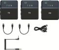Original SX9 Wireless Microphone for Laptop PC Camera iPhone & Android Type C (2 Microphones 1 Receiver) Ultra-Long Life 360 ° Intelligent Noise Reduction HD Radio Double Vlog/ Live/ Video Recording for Vlogging. 