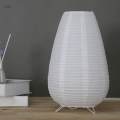White Paper Lantern Lampshade Desk Lamp Shade, Standing Lamp Decor Easy to Assemble. 