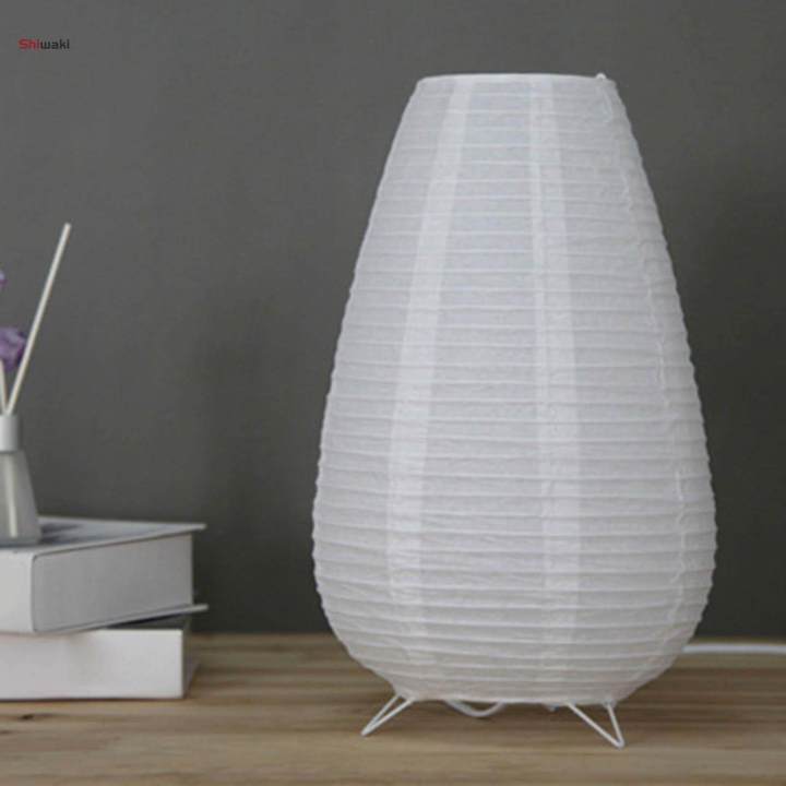 White%20Paper%20Lantern%20Lampshade%20Desk%20Lamp%20Shade,%20Standing%20Lamp%20Decor%20Easy%20to%20Assemble%20-%20Image%202