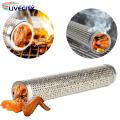 Barbecue Tube Premium Stainless Steel Bbq Smoke Pipe Set for Grills Enhance Flavors with Hot/cold Smoking Includes Brush Hooks Ideal for Rust-proof Smoke Pipe. 