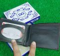 D&G Genuine Cow Leather Men's Wallet with Vintage Style and Card Slots. 