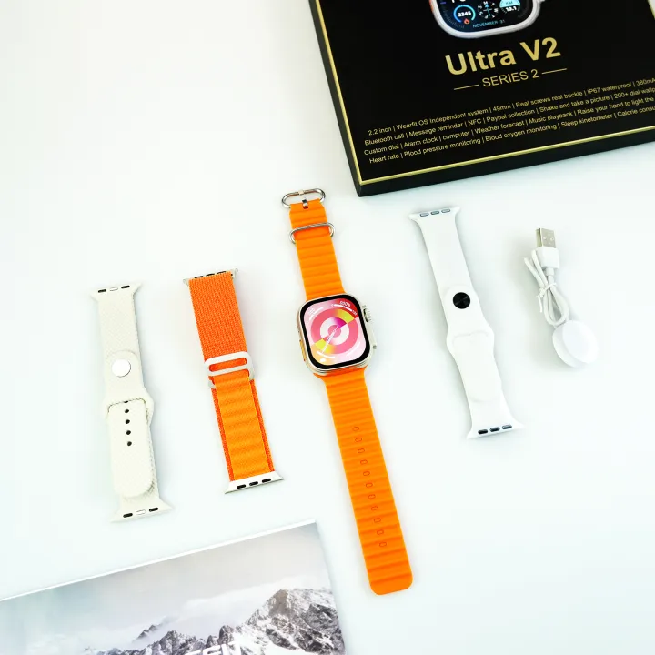 Ultra%20V2%20Smartwatch%20Original%20Wearfit%20Pro%20Ultra%20Smart%20watch%20New%20Fashion%202.2%20Large%20Screen%20With%204%20Straps%20Smart%20Watch%20-%20Image%206