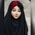 Perl Turkish Hijab.Doubl colour Combination Ready to wear.. 