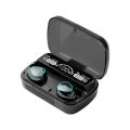 OkS M10 tws Wireless Earphone Touch Bluetooth Earplug In Ear Stereo Sport Headsets cvc8.0 Digital Display Black Good If With No Reduction Headphones by oks. 