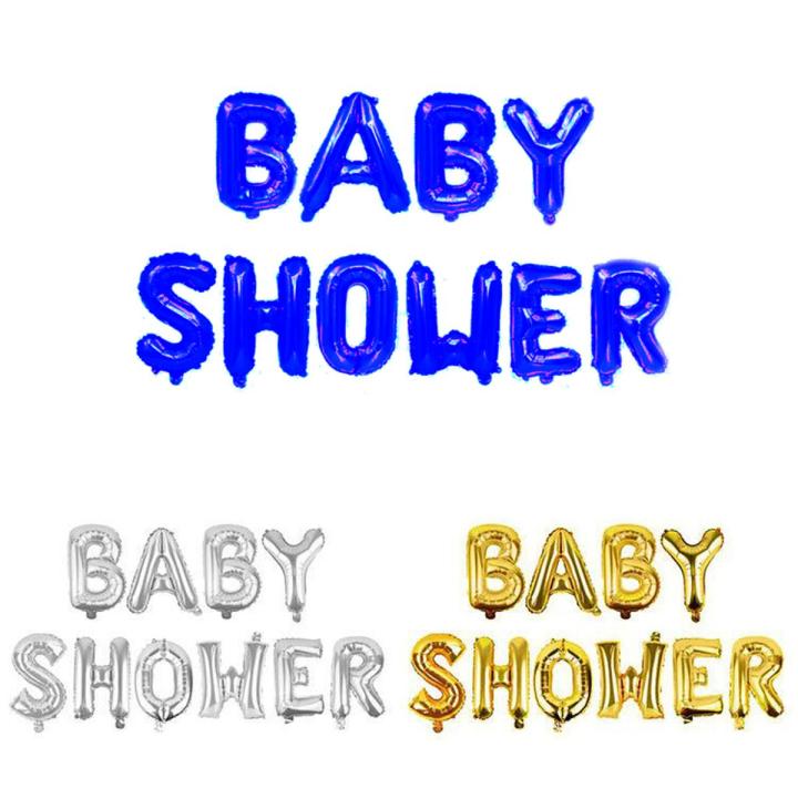 BABY SHOWER LETTER FOIL BALLONS 16 INCHES SIZE  |BALOON FOR BIRTHDAY AND PARTIES  DECORATION | BEST QUALITY| CHEAPEST PRICE