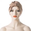 2021 Fashion Turban Cap for Women Soft Muslim Hats Female Inner Caps Solid Arab Indian Bonnet Wrap Head Scarf Hat Chemo Cancer. 