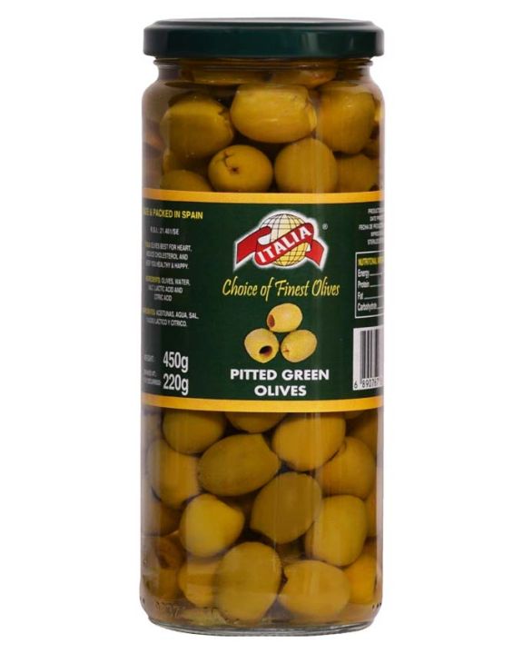 ITALIA%20Pitted%20Green%20Olives%20430%20/%20227%20gr%20-%20Image%202