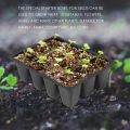 8 Pcs Seed Trays with Lids 12 Cells Seed Tray Plastic Seed Propagator Tray Set Seedling Trays Sprouting Trays. 