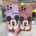 dienya For vivo y20 SG Case With New Design Thin Phone Case Cartoon Mickey Shockproof Square Edge Softcase Pattern Silicone Casing Full Cover Angel Eye Camera Protection Cases. 