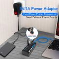 USB 3.0 Hub 5Gbps High Speed Multi USB Splitter 3 Hab Use Power Adapter 4/7 Port Multiple Expander Hub With Switch For PC Laptop. 