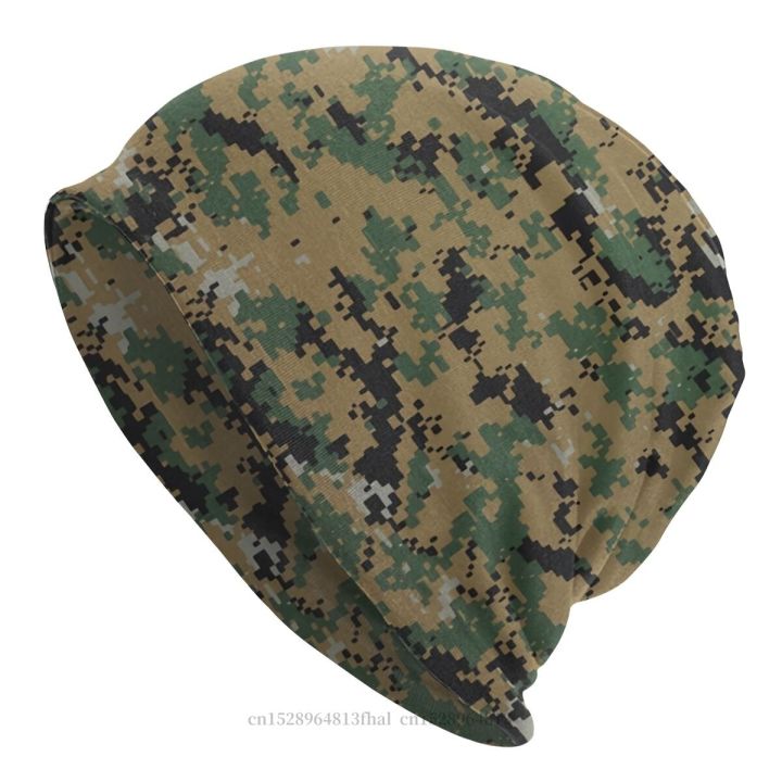 Skullies Beanies Hat MARPAT Camouflage Fashion Beanie Caps For Men Women Ski Caps Cotton Bonnet Hats