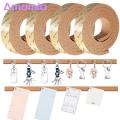 Self-adhesive Cork Board Strip Multi-purpose Self-adhesive Cork Strip for Office Classroom Home Decor Durable Memo Board Bulletin Bar. 
