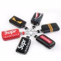 Men's Key Pouch Men's key case High-end key chain sup leather car key cover key holder pouch. 