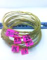 Pack of 8,  Metal Craft Wire / Jewellary Wire || Gold & Silver || DIY Art & Craft things.. 